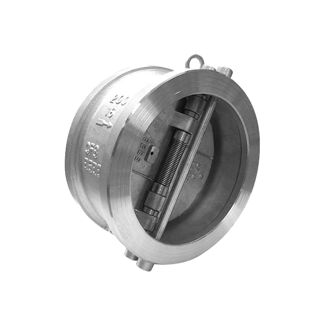 H76 Clamped Double Flap Check Valve