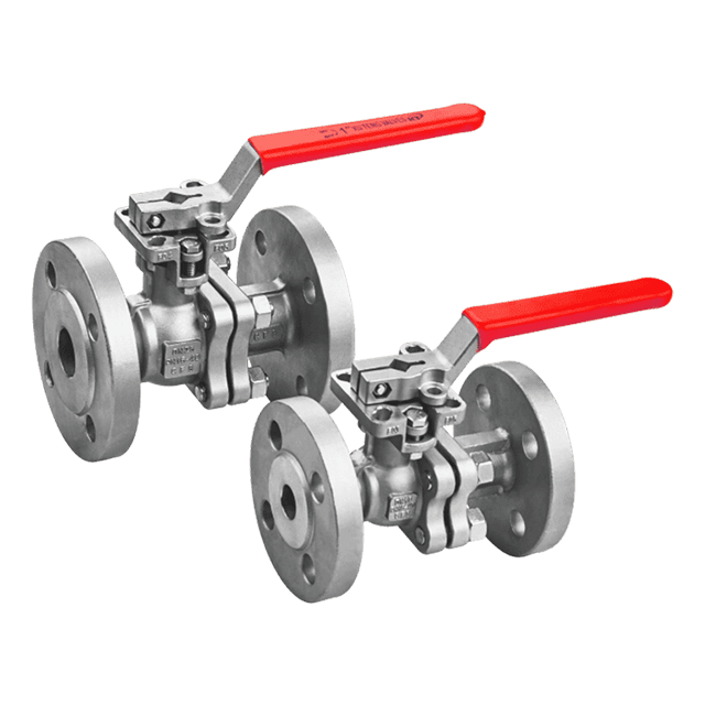 High Platform Flanged Ball Valves