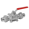 Three-piece Ball Valve with Receiver