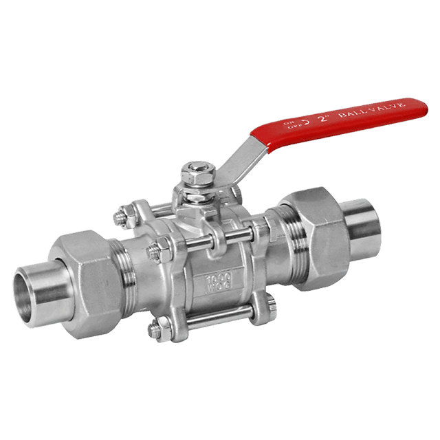 Three-piece Ball Valve with Receiver