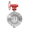 Stainless Steel Worm Gear Flange Butterfly Valve